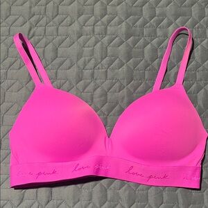 PINK Victoria's Secret Bright Pink Bra